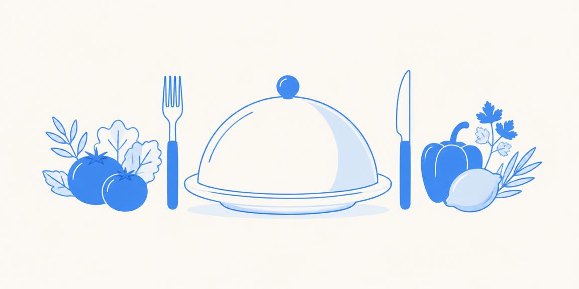 Food, Beverage & Hospitality sector illustration