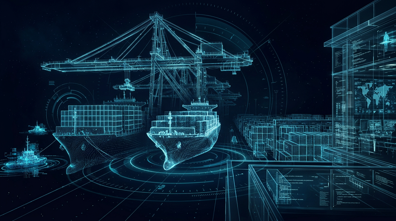 Maritime & Ports sector illustration